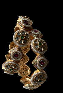 Designer Kada - Gold and Pearls