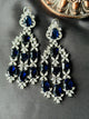 Blue stone Dangler Earrings