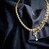 Gold and AD Premium Necklace set