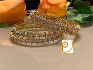 CZ Stone Star Bangles