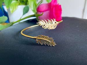Feather bangles/ bracelet