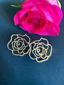Golden Rose earrings