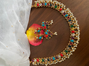 Navarathna AD Stone Choker