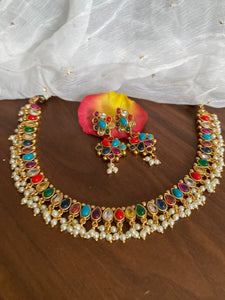 Navarathna AD Stone Choker