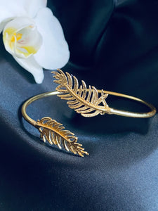 Feather bangles/ bracelet